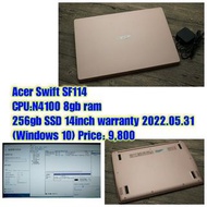 Acer Swift SF114CPU:N4100 8gb ram