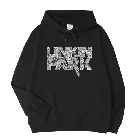 Streetwear Hip Hop LinkinPark Hoodie Harajuku Pullover Popular Music Sweatshirt Fans Gift Hoodies Me