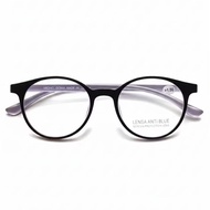 Anti-radiation Reading Glasses, Women's Nearsightedness Glasses, Oval Frame, Lens +1.00 to +3.00 GG2