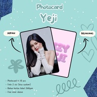 (10 PCS) YEJI ITZY PHOTOCARD