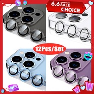 Camera Lens Protector for IPhone 15 14 Pro Max Metal Ring Protective Glass for IPhone 11 12 13 Pro Max Mini Camera Lens Glass