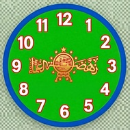 010- 30cm wall clock paper Bekground