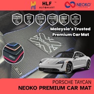Neoko Premium Car Mat for Porsche Taycan | Neoko Premium Karpet Kereta untuk Porsche Taycan