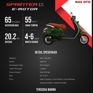 Exotic Motor Listrik - Sprinter LX