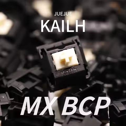 Kailh BCP Switch OFF STUDIO MX 5 Pins 52g Linear Switches PA66 Cream culm Mechanical Keyboard Fast G