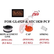 BLACK DECKER GRASS TRIMMER GL4525 STC1820EPCF REPLACEMENT SPARE PART ACCESSORIES SPOOL LINE REFILL C