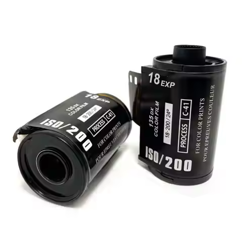 35MM Camera ISO SO200 Type-135 Color Film For Beginners Film Foto Studio Kits 12/8 Roll 200 Sensitiv