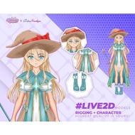 Benefits of VTuber Live2D Model to Improve Your Live Streaming Quality, Live2D Modern Model, VTuber 
