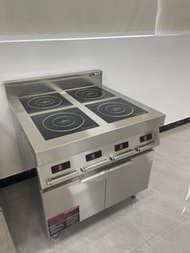 商用煲仔爐 煲仔飯砂鍋粉麻辣燙 四眼六眼九眼大型多頭煲仔爐 大功率電磁灶