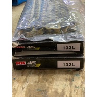 RK BLG415KLO X 132L ORING GOLD BLACK CHAIN (RANTAI MOTOSIKAL)