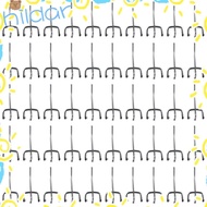 HLAR Pegboard Hooks, Silver Display Hooks, Retail Shop Peg