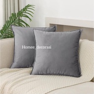 Suede sofa cushion cover 30x30 40x40 45x45 50x50 60x60 plain premium suede