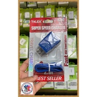 TYLEX C40 2.1A Super Speed Charger for (Micro/IOS/Type-C)