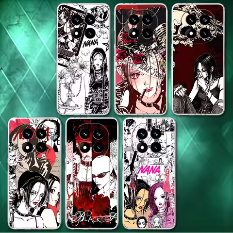 NaNa Osaki Anime Soft Phone Case For Xiaomi Redmi Note 13 14 15 Pro Plus 12 11S 11T 5G 10S 9S 4G Pat