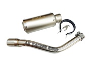 ชุดท่อสลิปออนGPX demon GR 200R+ปลายเอสซี ยาว 9.5 นิ้วใส่ได้ทั้ง 2 วาล์วและ 4 วาล์ว