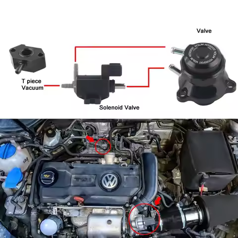 06H145710D For Audi VW SEAT Skoda 1.2/1.4TSI EA111 GEN Blow off Valve Performance Racing Recirculati