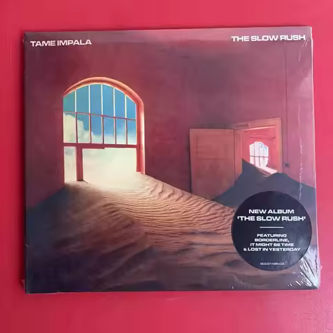 Psychedelic Tame Impala Kevin Parker Music CD The Slow Rush Album Borderline Music Record Cosplay Wa