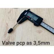 Pentil pcp Black Axle 3.5 mm / pcp Nipple 3.5mm / pcp Nipple / pcp valve / Nipple