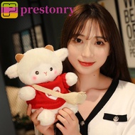 PRESTONRY Little Sheep Plush Toy Kids Toys Lovely Plushie Dolls Sweater Sheep Wears Clothes Sheep An