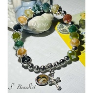 ST. BENEDICT ROSARY BRACELET