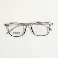 Unisex Glasses with Flexible Square Frame, Lightweight Plastic 21351, Free Normal,/, Minus, Cylinder