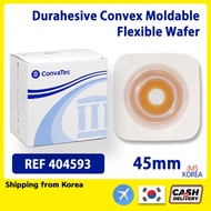 404593 ConvaTec Durahesive Moldable Convex Flexible Wafer 45mm  with Free Gifts