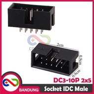 Selling (cnc) Dc3-10p Socket Socket Pin Idc 2x5 10pin Box Header Male Isp Jtag Limited