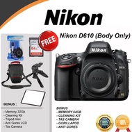 XY Nikon D610 Body Only - Kamera Nikon DSLR Full Frame BO