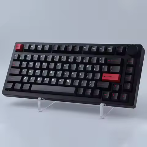 GMK Evil Dolch Keycaps 163 Keys ABS Double Shot Cherry Profile Keycaps Set for Mechanical Keyboard