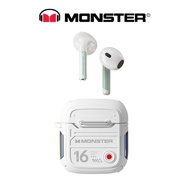 Monster XKT16 BT5.3 หูฟังไร้สาย หูฟังบลูทูธ หูฟังลดเสียงรบกวนเวลาแฝงต่ำ ความจุแบตเตอรี่ขนาดใหญ่สำหรั