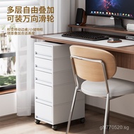 Multi-layer Stackable Storage Box Desktop Combination Office File Cabinet Organizer Drawer-style Rig