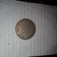 Uang Logam 50 Sen Malaysia Tahun 1968
