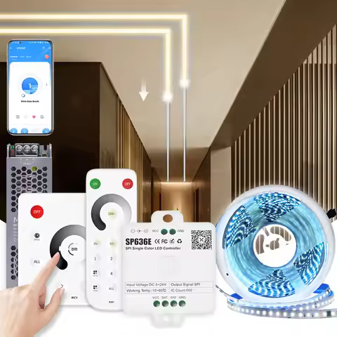 Sequential Led Strip 24v 10M 15M 20M 2835 WS2811 Horse Running LED Ribbon Flowing Water Tape Light w