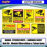 CCTV surveillance stickers, CCTV stickers, CCTV warning stickers, CCTV monitoring stickers, CCTV sti
