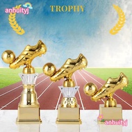 AHTY Golden Boot Award Trophy, Youth Sports Football Match Football Shoe Award,  Excellent Player Aw