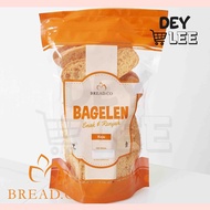BREADCO Dry Bagelen Cheese 120g Plastic Packaging Bandung Biskut Cookies