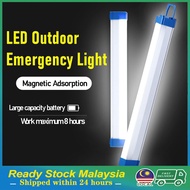 lampu led 30W/60W/80W LED Light Tube USB Rechargeable Emergency Light Tent Light Camping Light Night Light Outdoor