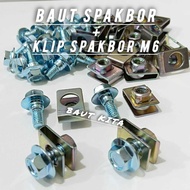 M6 Front Fender Clip Bolts 10 Bolts