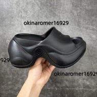 SMFK Compass 浮雕一字厚底拖鞋