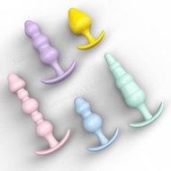 Anal Toy Butt Plug Bendable Plug Beads WW059