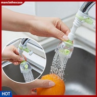 (manclothescase) Adjustable Kitchen Faucet Basin Sink Anti-Splash Extension Tap Home Kitchen Tool