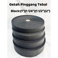 (Roll) Getah Pinggang Tebal Black/Getah Keras /Elastic Band for Pants/Getah Seluar