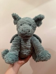 Jellycat Wuddle Fuddle Dragon 綠色小飛龍