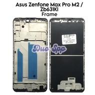 MESIN Middle Bone Frame Bezel Lcd Holder AS Zenfone Max Pro M2 / ZB631KL / X01BDA - Bezzel Bajel Pla
