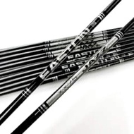 12 batang Aluminium Arrow Shaft Easton Jazz Black / Jazz (purple)  - shaft dan XX75 tips shj.