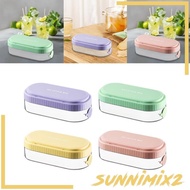 [Sunnimix2] Ice Making Box Ice Cube Tray, Reusable Ice Ball Makers with Ice Storage Box for Kitchen