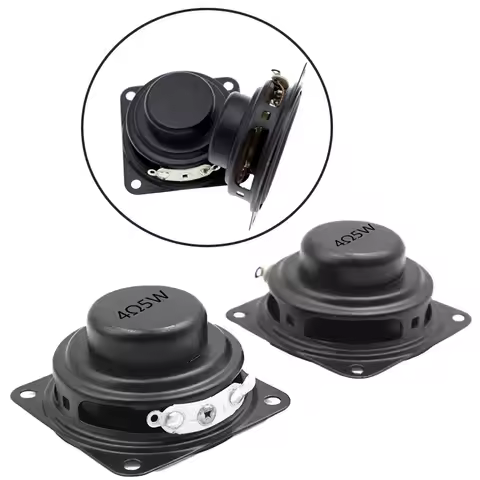 1PC Full Range Audio Speaker 40MM 4 Ohm 5W HiFi Stereo Loudspeaker Bluetooth Speaker