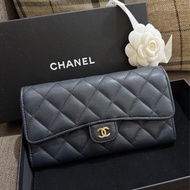 香奈兒荔枝皮長夾 26開