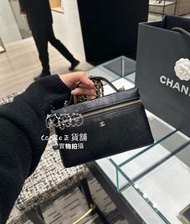 Chanel26A蜥蜴皮Lp手提袋