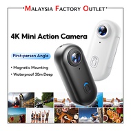 Ultra HD 4K WiFi Sports Camera Magnetic Thumb Mount Waterproof Shockproof Action Cam Ideal for Vlog 